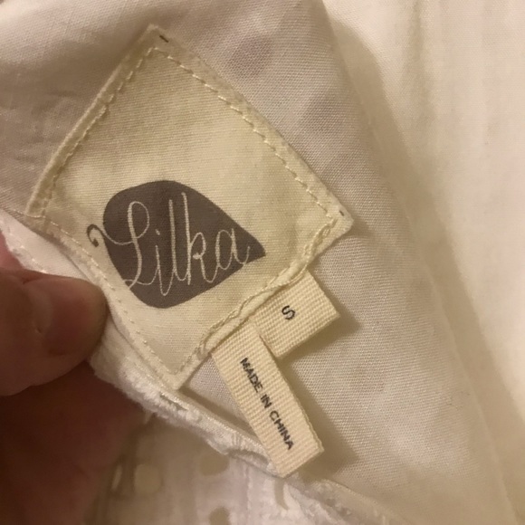 Llika White Eyelet Romper - Picture 6 of 6